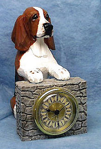Dog Breed Mantle Clocks