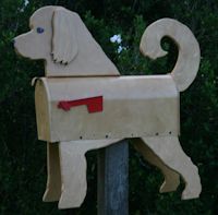 Designer Dog Mailboxes